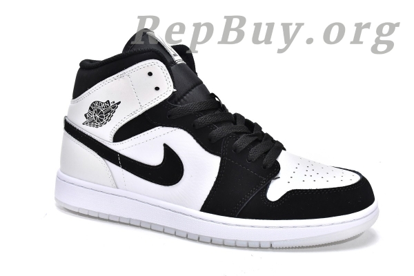 Top Version Air Jordan 1 Mid Diamond Shorts DH6933-100 - 图片 4