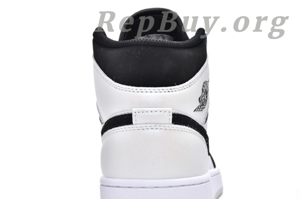 Top Version Air Jordan 1 Mid Diamond Shorts DH6933-100 - 图片 9