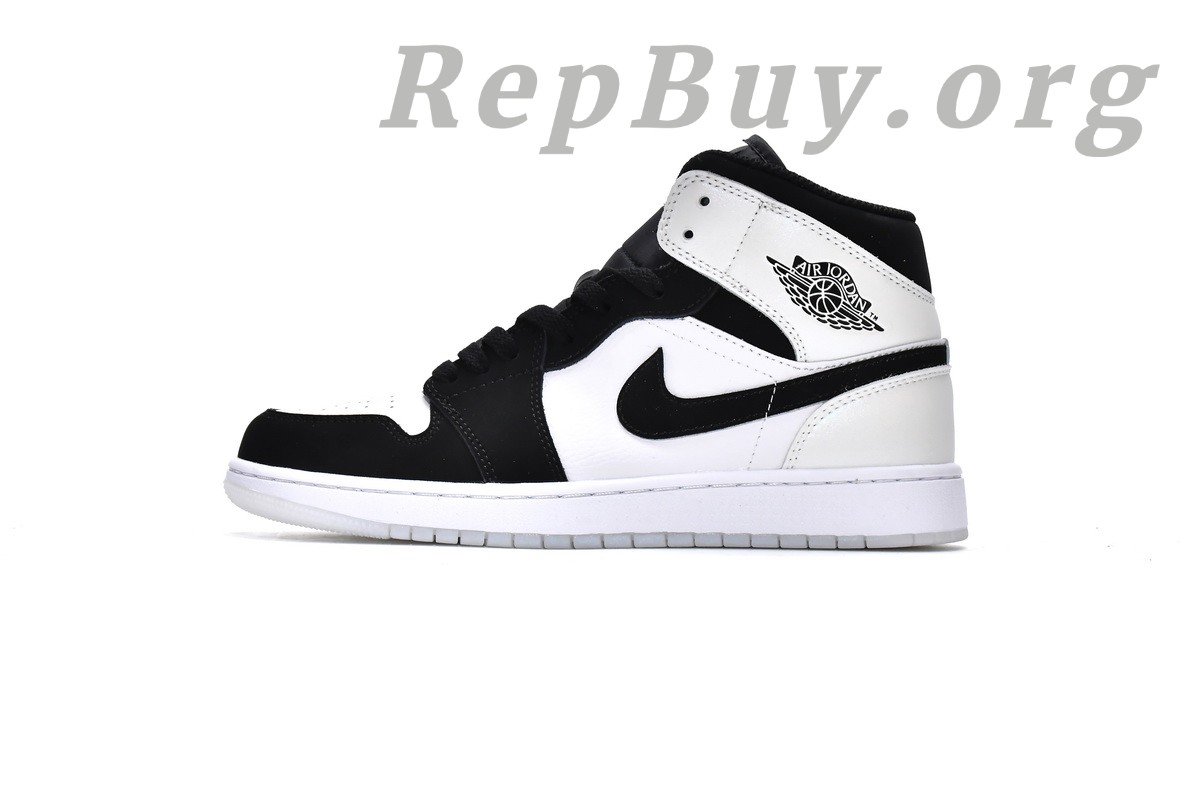 Best Top Version Air Jordan 1 Mid Diamond Shorts DH6933-100 Replica