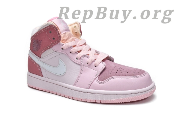 Top Version Air Jordan 1 Mid Digital Pink (W) CW5379-600 - Image 3
