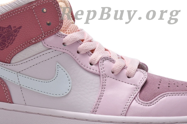 Top Version Air Jordan 1 Mid Digital Pink (W) CW5379-600 - Image 13
