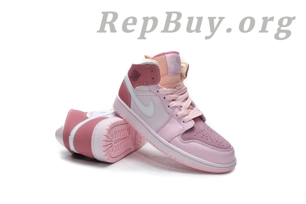 Top Version Air Jordan 1 Mid Digital Pink (W) CW5379-600 - Image 20