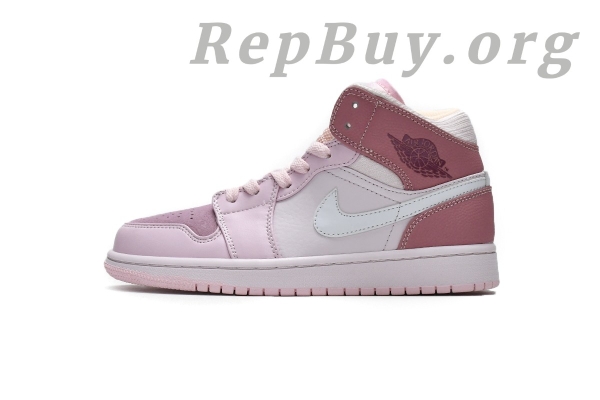 Top Version Air Jordan 1 Mid Digital Pink (W) CW5379-600