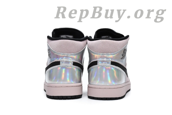 Top Version Air Jordan 1 Mid Dirty Powder Iridescent (W) BQ6472-602 - Image 5