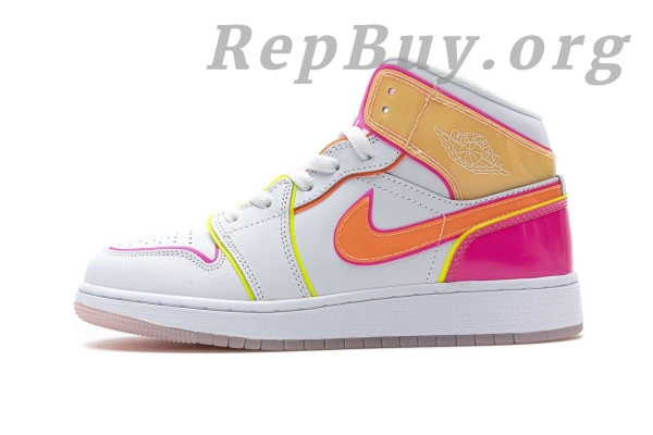 Top Version Air Jordan 1 Mid Edge Glow (GS) CV4611-100