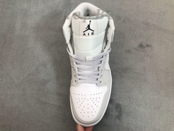 Top Version Air Jordan 1 Mid White Camo DC9035-100 - 图片 5