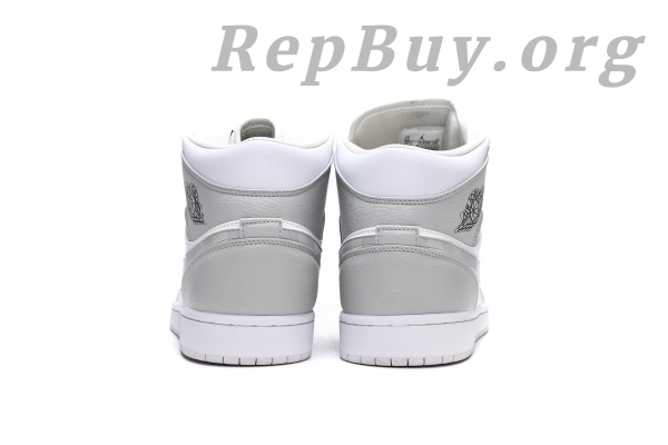 Top Version Air Jordan 1 Mid Grey Camo DC9035-100 - Image 5