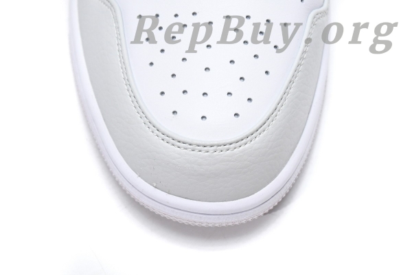 Top Version Air Jordan 1 Mid Grey Camo DC9035-100 - Image 16
