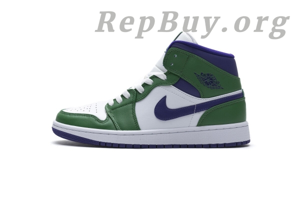 Top Version Air Jordan 1 Mid Incredible Hulk (GS) 554725-300