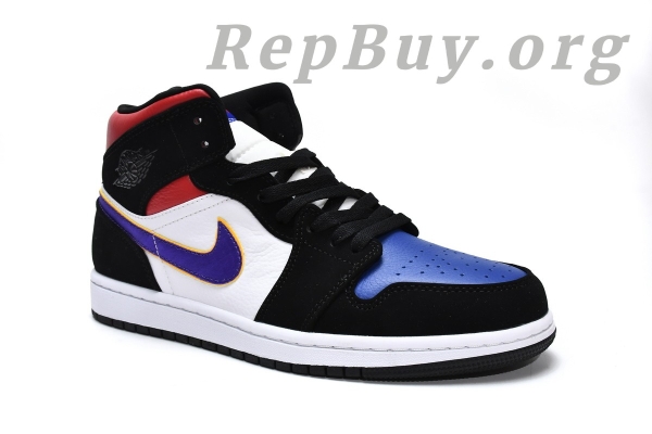 Top Version Air Jordan 1 Mid Lakers Top 3 852542-005 - Image 3