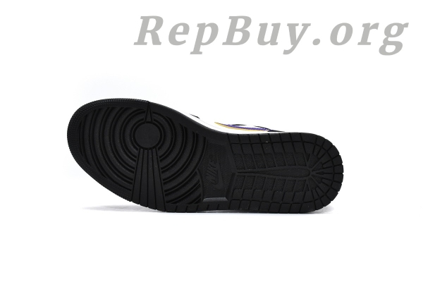 Top Version Air Jordan 1 Mid Lakers Top 3 852542-005 - Image 4