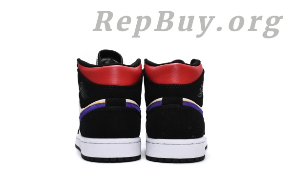 Top Version Air Jordan 1 Mid Lakers Top 3 852542-005 - Image 5