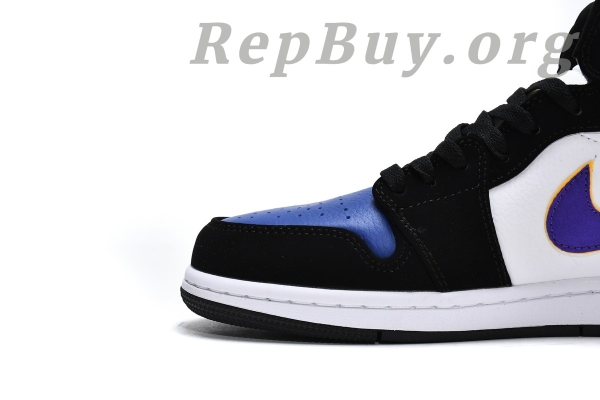 Top Version Air Jordan 1 Mid Lakers Top 3 852542-005 - Image 8