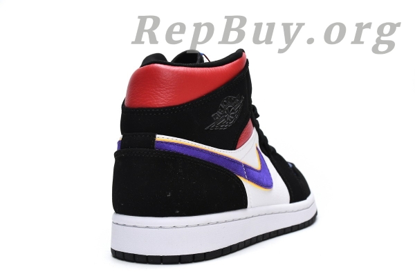 Top Version Air Jordan 1 Mid Lakers Top 3 852542-005 - Image 10