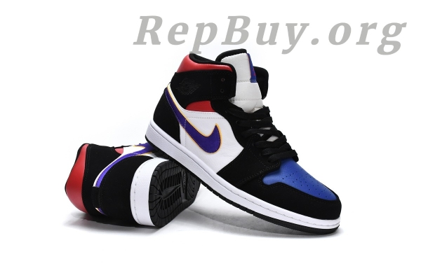 Top Version Air Jordan 1 Mid Lakers Top 3 852542-005 - Image 18