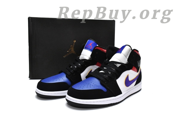 Top Version Air Jordan 1 Mid Lakers Top 3 852542-005 - Image 17