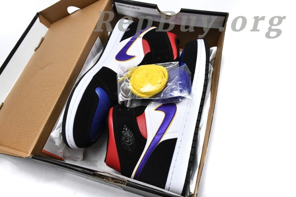 Top Version Air Jordan 1 Mid Lakers Top 3 852542-005 - Image 16