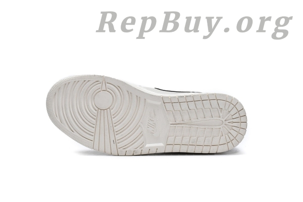 Top Version Air Jordan 1 Mid Light Bone 852542-003 - 图片 4