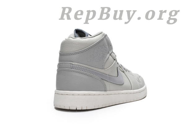 Top Version Air Jordan 1 Mid Light Bone 852542-003 - 图片 7