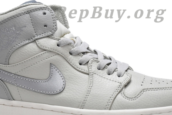 Top Version Air Jordan 1 Mid Light Bone 852542-003 - 图片 8
