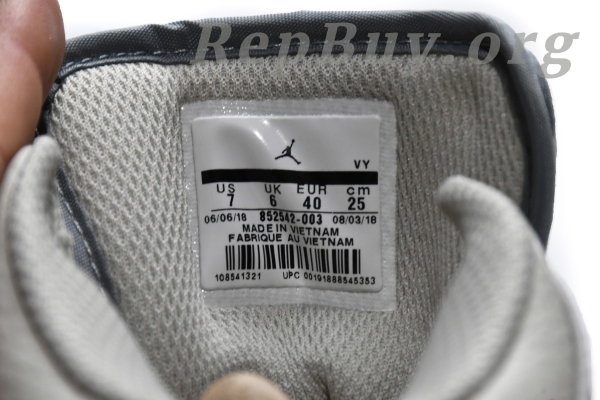 Top Version Air Jordan 1 Mid Light Bone 852542-003 - 图片 14