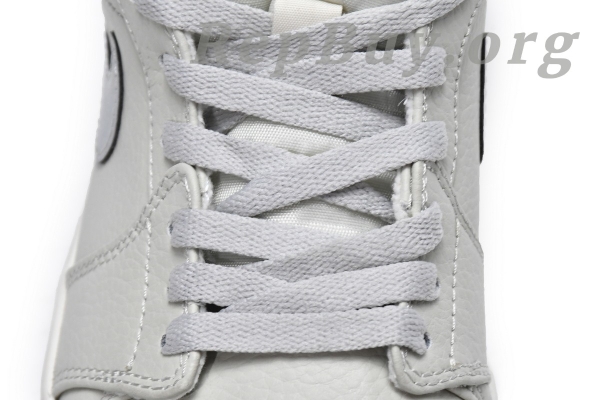 Top Version Air Jordan 1 Mid Light Bone 852542-003 - 图片 11