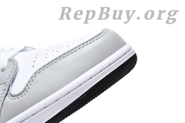 Top Version Air Jordan 1 Mid Light Smoke Grey (W) BQ6472-015 - Image 12