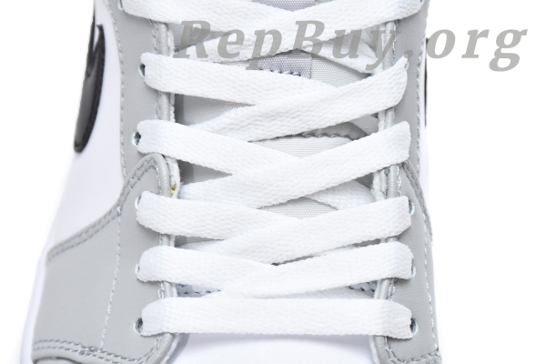 Top Version Air Jordan 1 Mid Light Smoke Grey (W) BQ6472-015 - Image 14