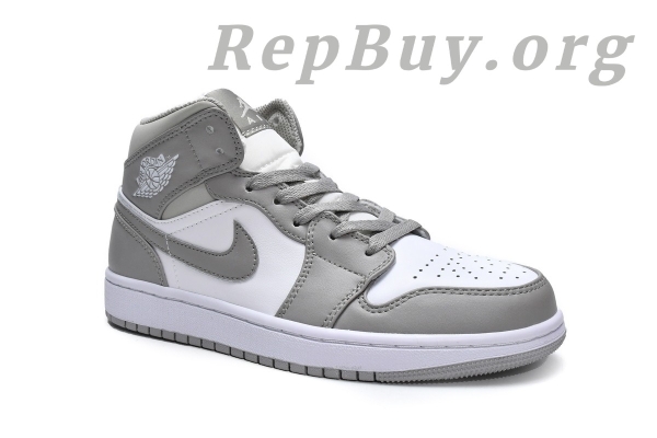 Top Version Air Jordan 1 Mid Linen 554724-082 - 图片 2