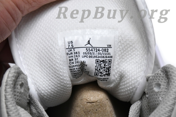Top Version Air Jordan 1 Mid Linen 554724-082 - 图片 9