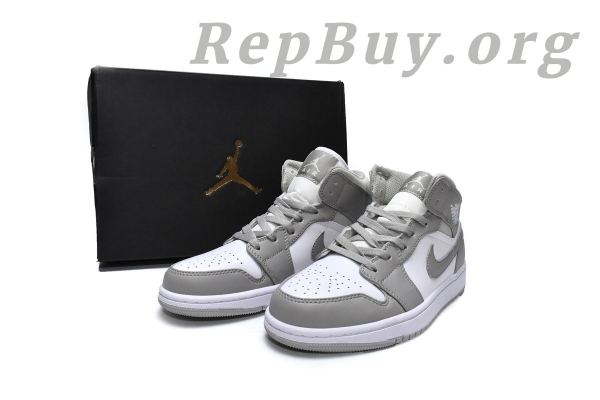 Top Version Air Jordan 1 Mid Linen 554724-082 - 图片 18