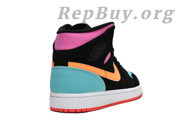 Top Version Air Jordan 1 Mid Multi-Color (GS) 554725-083 - Image 10