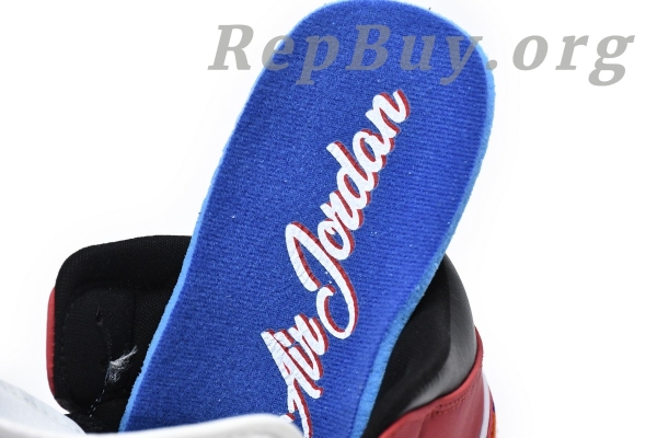 Top Version Air Jordan 1 Mid Multi-Color Swoosh 852542-146 - Image 6