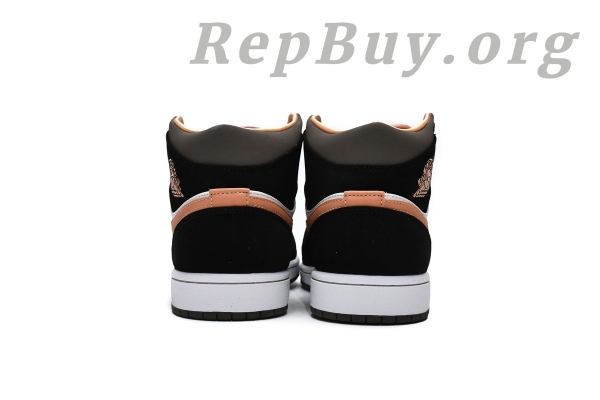 Top Version Air Jordan 1 Mid Peach Mocha (W) DH0210-100 - Image 5