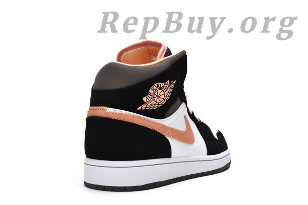 Top Version Air Jordan 1 Mid Peach Mocha (W) DH0210-100 - Image 11