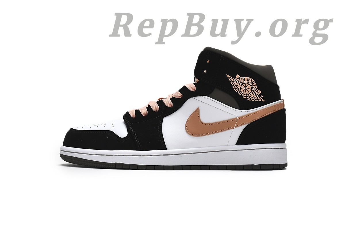 Best Top Version Air Jordan 1 Mid Peach Mocha (W) DH0210-100 Replica