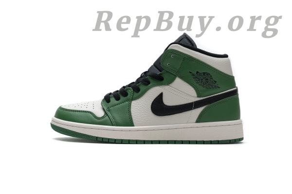 Top Version Air Jordan 1 Mid Pine Green 852542-301 - 图片 2