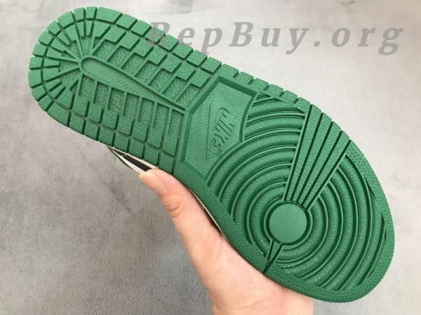 Top Version Air Jordan 1 Mid Pine Green 852542-301 - 图片 5