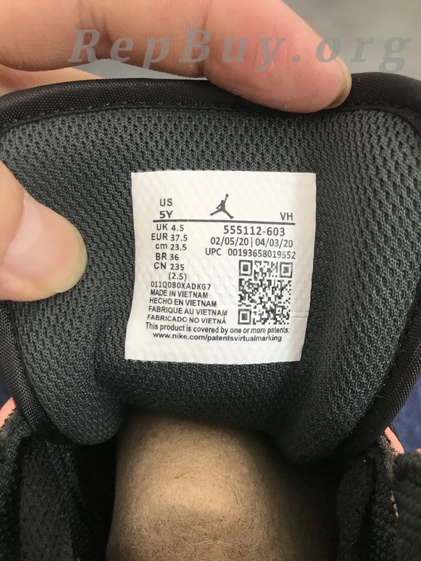 Top Version Air Jordan 1 Mid Pink Quartz (GS) 555112-603 - Image 10