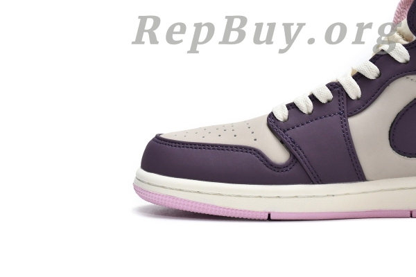 Top Version Air Jordan 1 Mid Pro Purple Desert Sand (GS) 555112-500 - Image 8