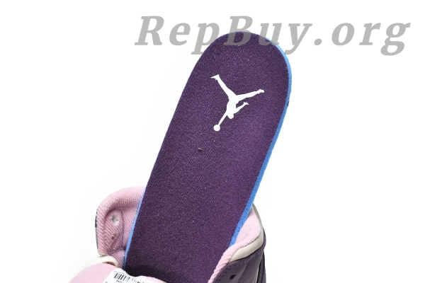 Top Version Air Jordan 1 Mid Pro Purple Desert Sand (GS) 555112-500 - Image 6