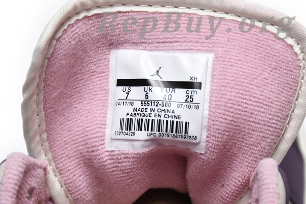 Top Version Air Jordan 1 Mid Pro Purple Desert Sand (GS) 555112-500 - Image 7