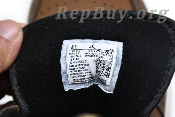 Top Version Air Jordan 1 Mid SE Dark Chocolate DC7294-200 - Image 6
