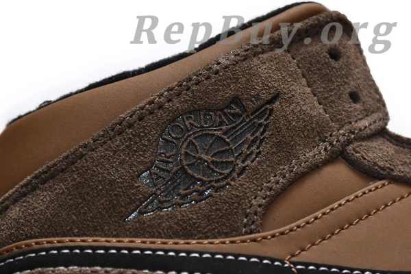 Top Version Air Jordan 1 Mid SE Dark Chocolate DC7294-200 - Image 11