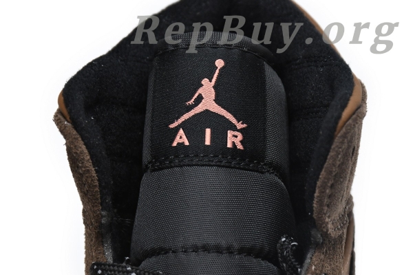 Top Version Air Jordan 1 Mid SE Dark Chocolate DC7294-200 - Image 15