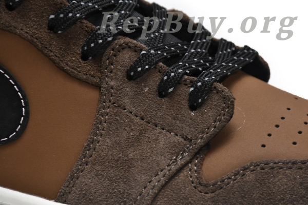 Top Version Air Jordan 1 Mid SE Dark Chocolate DC7294-200 - Image 14