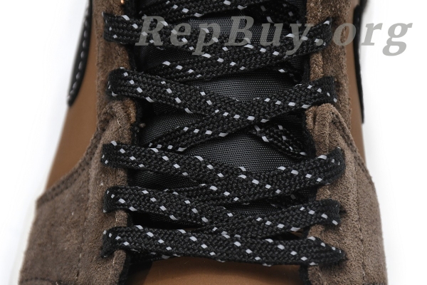Top Version Air Jordan 1 Mid SE Dark Chocolate DC7294-200 - Image 16