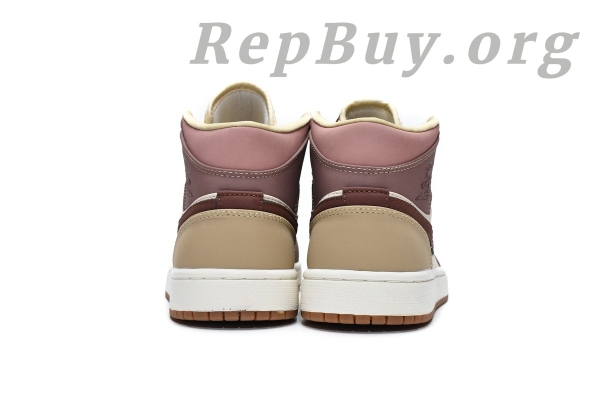 Top Version Air Jordan 1 Mid SE Dark Pony Smoky Mauve (W) DO7440-821 - Image 5