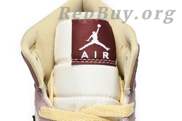 Top Version Air Jordan 1 Mid SE Dark Pony Smoky Mauve (W) DO7440-821 - Image 12