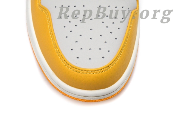 Top Version Air Jordan 1 Mid SE Lakers 852542-700 - 图片 15